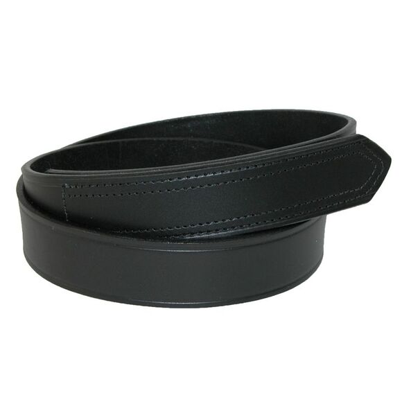 Boston Leather Men's Leather No Scratch Work Belt with Hook and Loop Closure - Picture 1 of 3